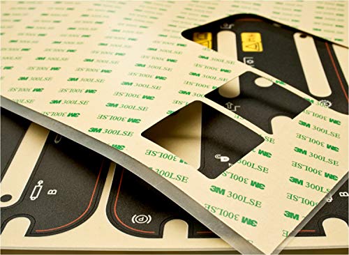 Image of 3M 25650 Double Coated Tape 9475le, 54 inch x 60 yd. 4.5 mil, 1 roll per case, Clear