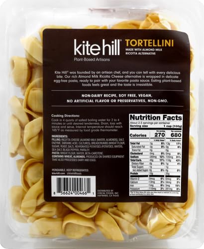 Miniatura 3 de Kite Hill Leche de almendras Ricotta Tortellini, 9 onzas, sin lácteos