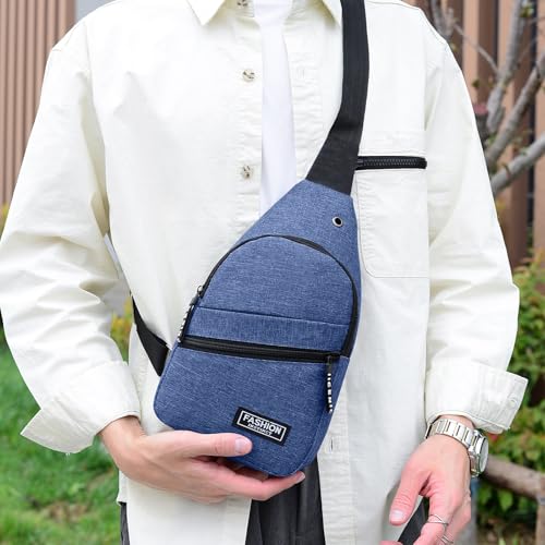 Crossbody Bags for Women Men Sling Bag Small Hiking Backpack Anti Theft Lightweight Chest Bag for Outdoors Travel3