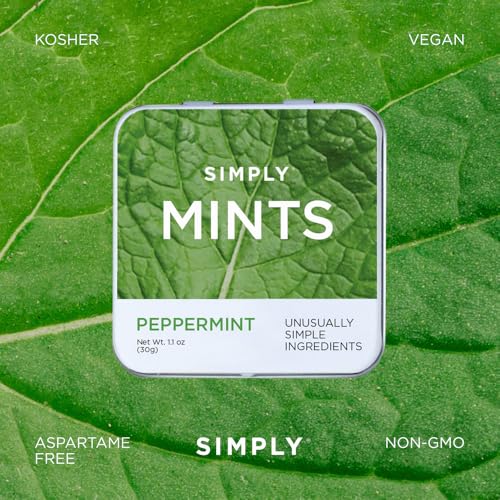 Simply Gum B06Y193KGB Simply Mints | Peppermint Breath Mints thumb #3