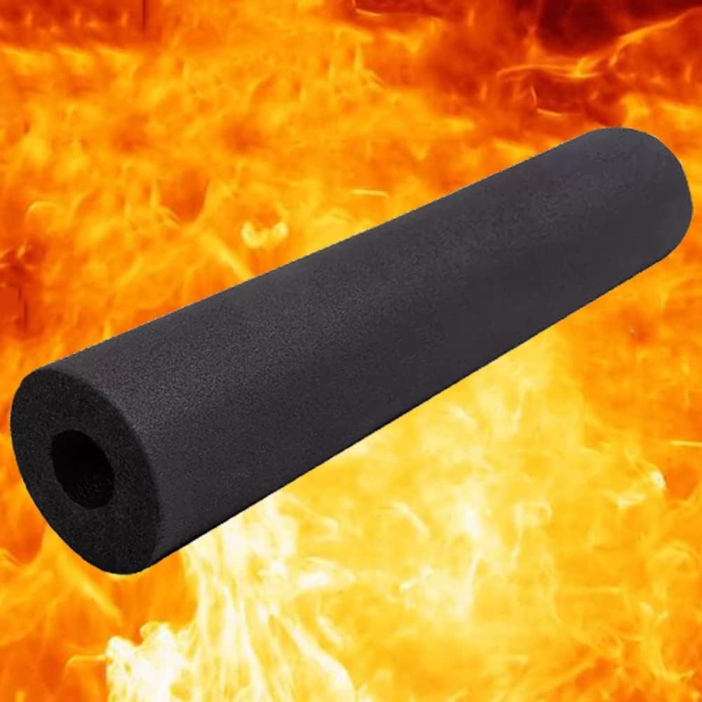 Pipe Insulation 7/8" 2-3/8" ID Insulated Foam Antifreeze Foam Insulation 4/5" 1-1/5" Thick Insulation Tube 6.23ft Length for Winter Pipes (Size : 43mm*30mm)