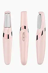 Lixa Elétrica para Pés Recarregável – Removedor de Calos, Pele Morta e Rachaduras | Esfoliador Portátil com 2 Velocidades, Cabeça de Lixa Extra e Bateria USB