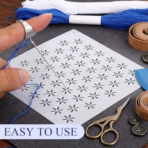 Kit de hilo Sashiko Milkary 58 piezas con accesorios miniatura 6