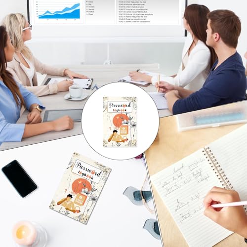 Organisateur de sites Web portable avec couverture rigide Generico