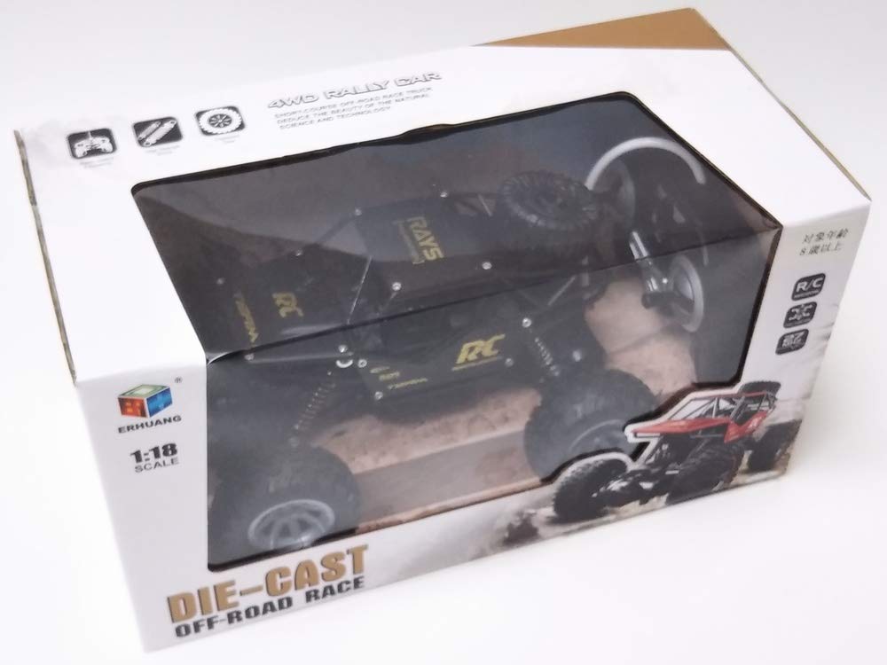 Amazon.co.jp: ERHUANG◇充電式オフロードレースバギー型1/18