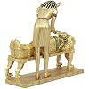 Ebros Ancient Egyptian Deity Golden Anubis Embalming Pharaoh Mummy Statue Classical Egyptian God of The Dead Guide to The Afterlife and Mummification Sculpture