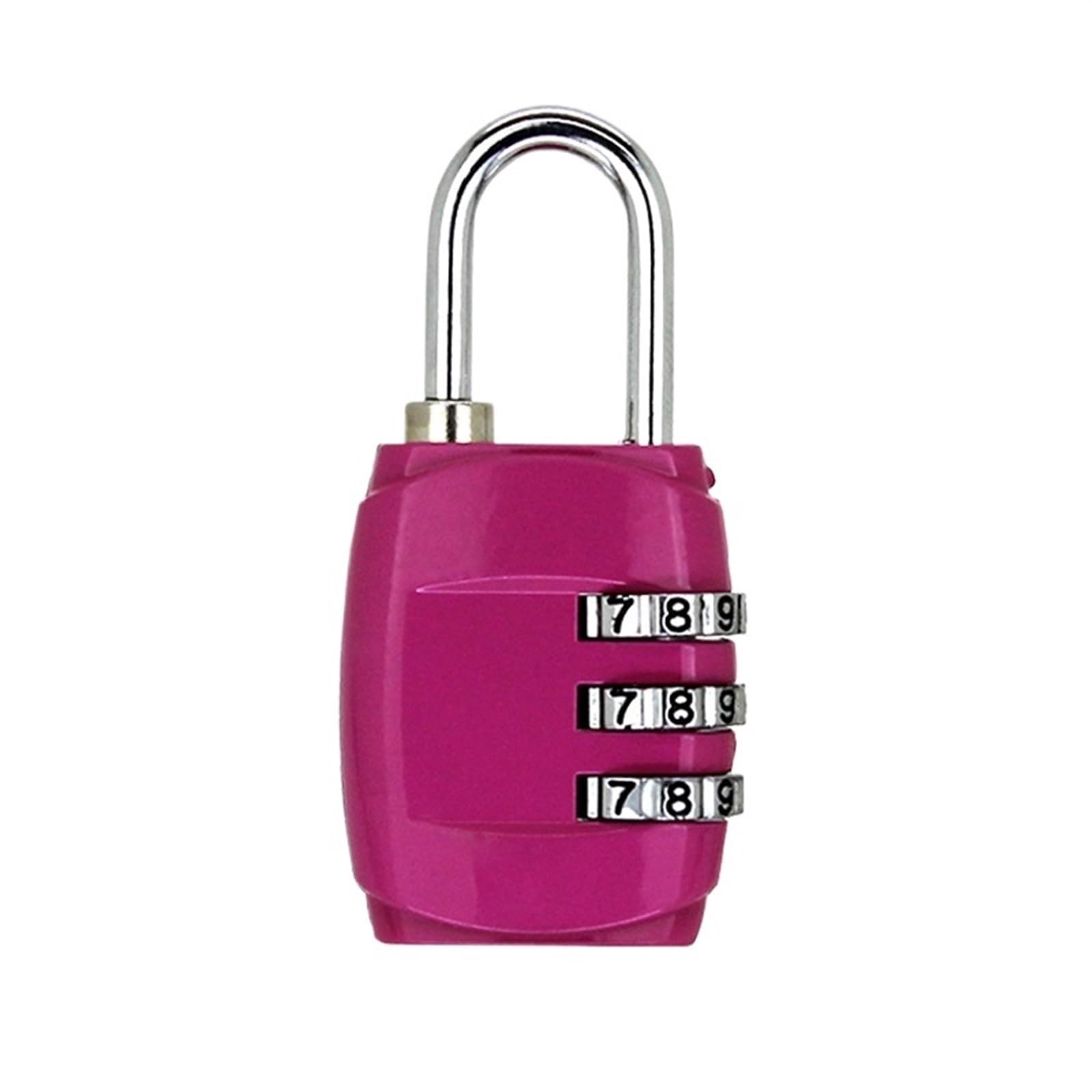 Combination Padlock Luggage Travel Lock 3 Dial Digit Password Combination