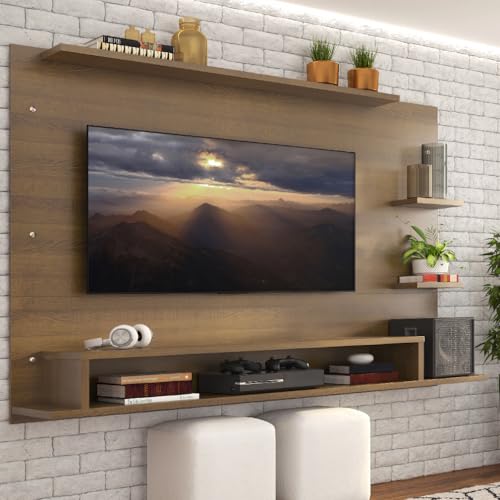 La Mejor Selección de Panel de Tv - los más vendidos. 47 Madesa Panel para TV hasta 60 Pulgadas, Mueble para TV Alfa - Marrón