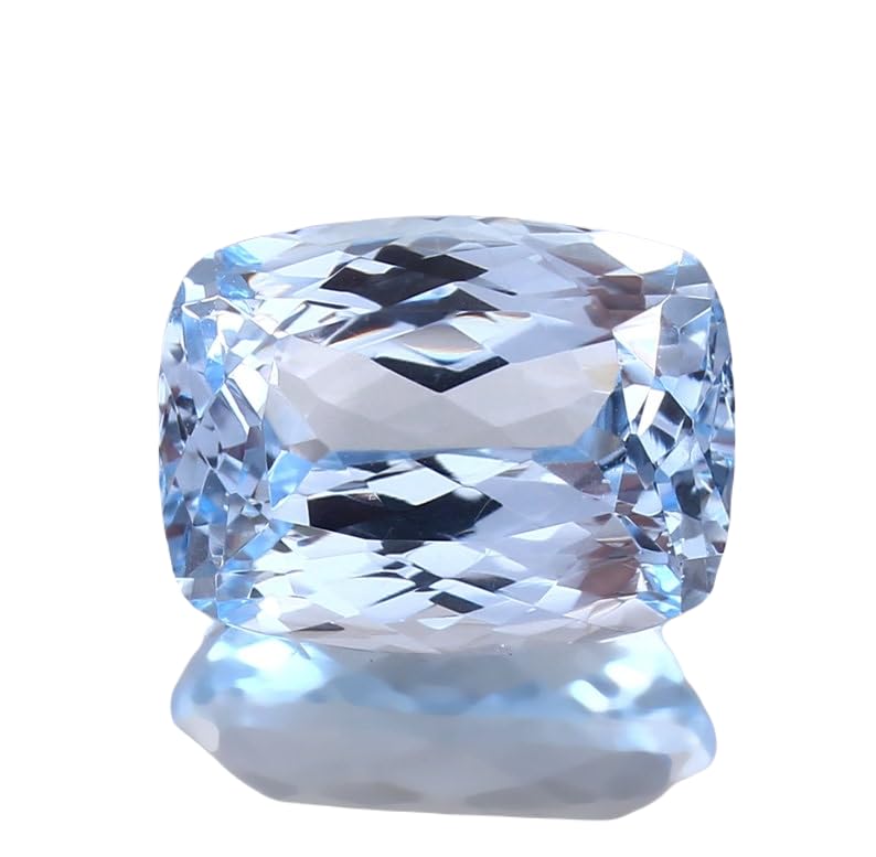 Aigue-marine naturelle 16x12mm à facettes pour fabriquer son propre collier d'été