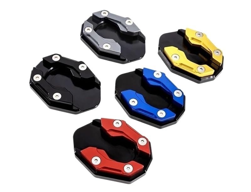 Extension béquille moto en aluminium usiné pour stabilisation optimale