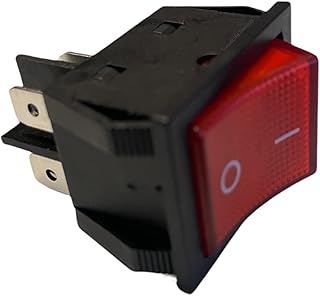 Treadmill Power On/Off Switch - Part Number(s) 022476 & F030001 - Compatible with Spirit Treadmills XT SL ZX