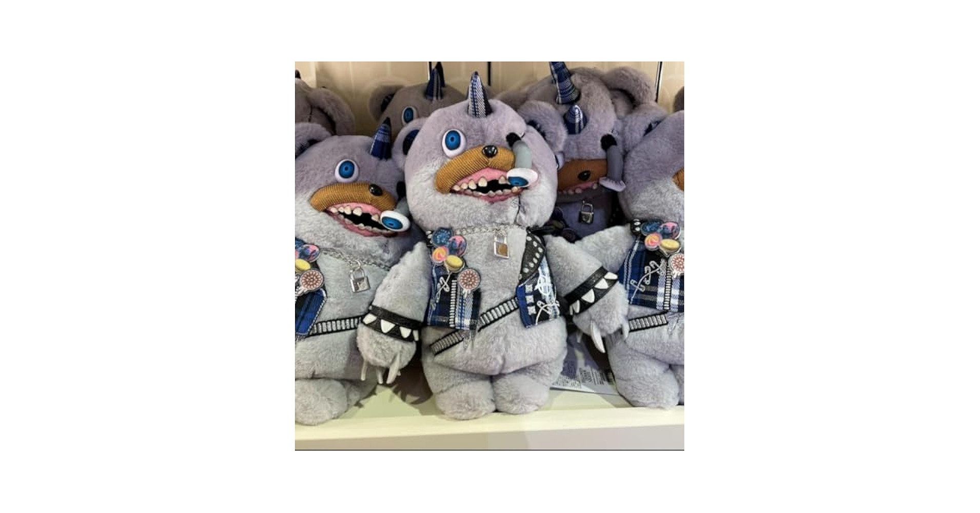 ユニバ　usj ハロウィーン ハミクマソウル　キーチェー　2024 ハミクマソウルのマスコットキーチェーン（USJハミクマグッズ