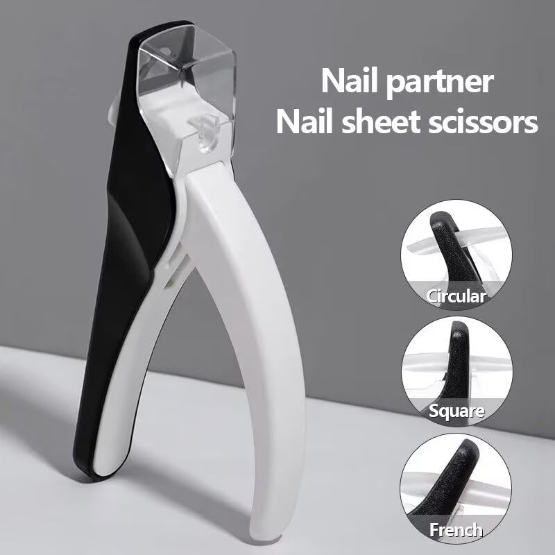 1Pcs Nailpop Nail Clippers for Acrylic Nails Cutter False Nail Tips Clipper Stainless Steel Blade Manicure for Salon Home Nail Art