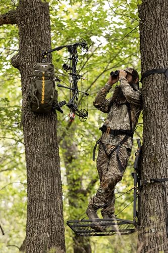 Image of TENZING 1200 Whitetail Day Pack, Olive Green | Hydration Bladder Compatible Ultra-Durable Camo Hunting Backpack with 4 Compartments & 11 Pockets