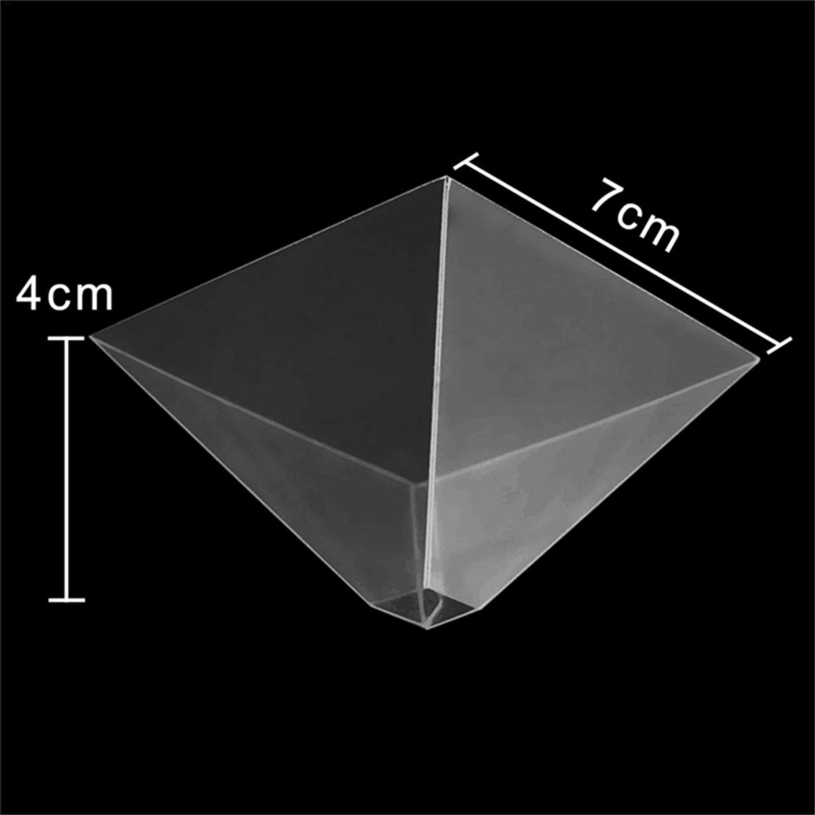 Projecteur holographique 3D pour Smartphone, projecteur d'hologramme Triangle