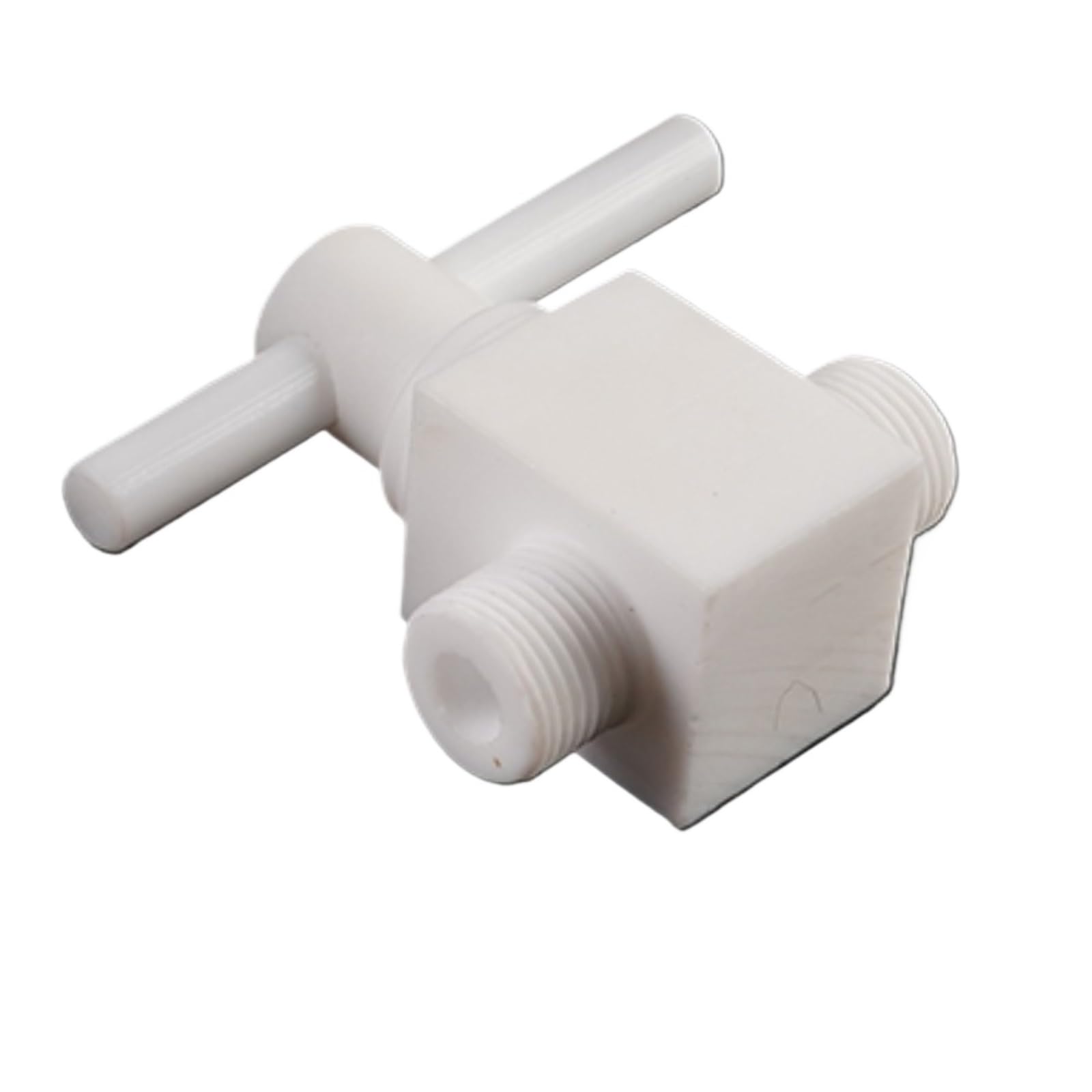 Zawór, 1 szt. 0,3 cm 0,6 cm 1in 1,3 cm 1,9 cm 2,5 cm żeński lub męski Euqal PTFE odcinający kulowy kran igłowy do laboratorium wodnego oleju gazowego (0,3 cm, zawór kulowy - żeński-F)