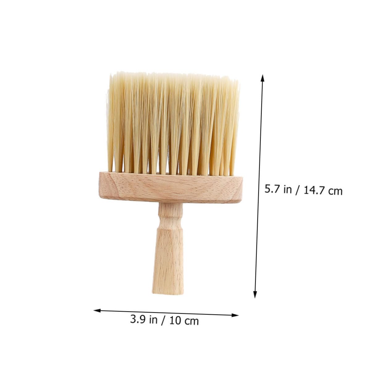DECOMELODY 2Pcs Wood Handle Cleaning Brush for Window and Gap Brush for Window Frames Countertops and Sinks for Household Use