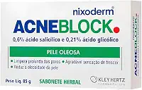 Sabonete AcneBlock Herbal Pele Oleosa com cravos e espinhas