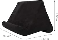 Vista 6 de Soporte de almohada suave para tableta con bolsillos de almacenamiento de malla, multiángulo, soporte de almohada suave para tabletas, lectores