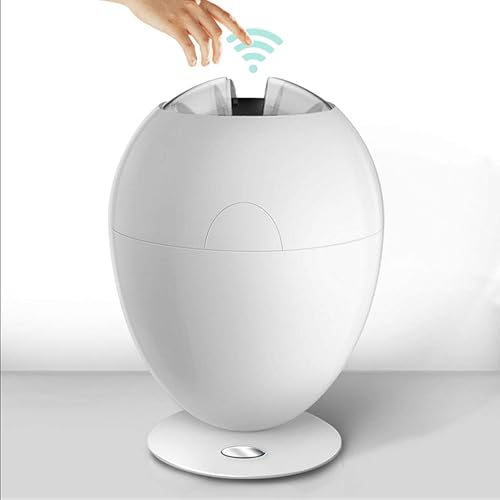 Miniatura 3 de GRFIT Botes de basura Nordic Smart para el hogar, sala de estar, dormitorio, inducción automática, papelera eléctrica para cocina, sala de estar,