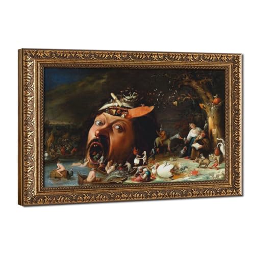 Impression sur toile de Joos Van Craesbeeck, reproduction haut de gamme en 61x91 cm