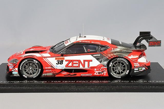 Amazon | スパーク 1/43 ZENT セルモ GR スープラ TGR 2022 スーパーGT 