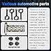 2.4 Engine Rebuild Overhaul Connecting Rod & Pistons Kit MLS Head Gasket Bolts Set Fit For Buick Chevrolet GMC Allure LaCrosse Regal Equinox HHR Terrain G5 G6 2.4L 2010-2017 Replace HS54874 12578164