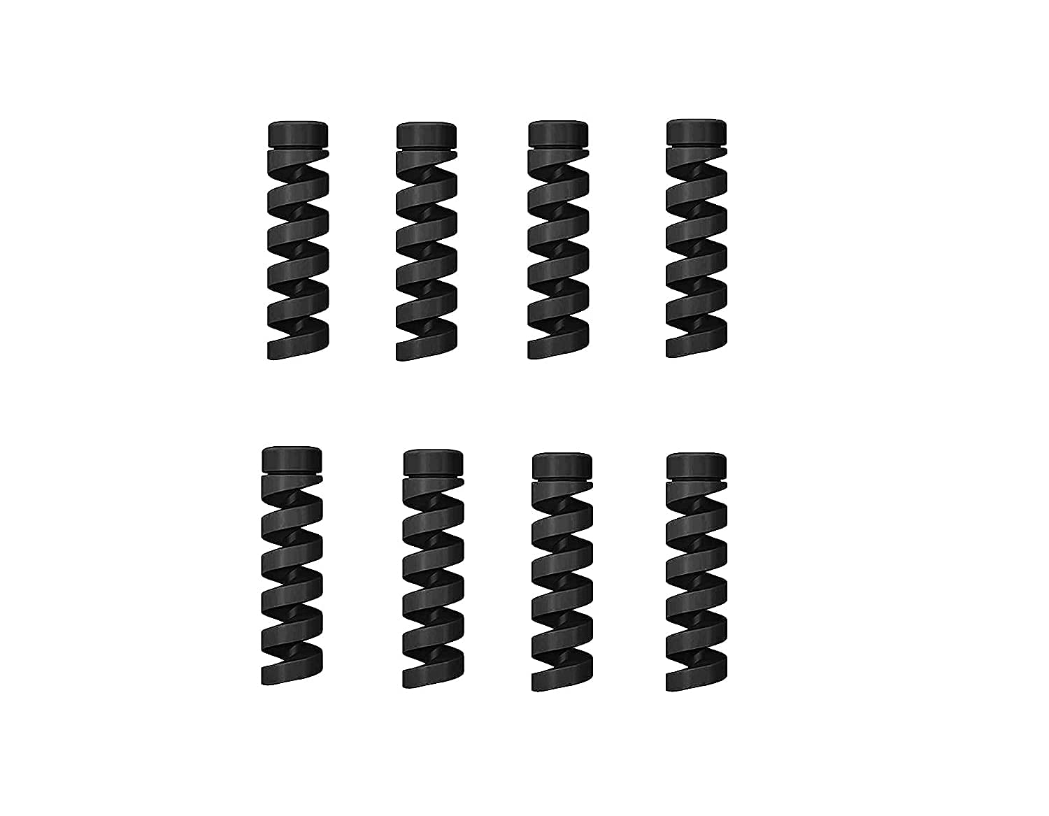 Mistronics Spiral Cable Protectors for USB Charger Earphones Elastic Cord Saver Black (B09CL9LV3R) Amazon Price History, Amazon Price Tracker