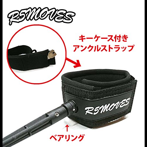 Amazon | リーシュコード R5MOVES サーフボード サーフィン ショート