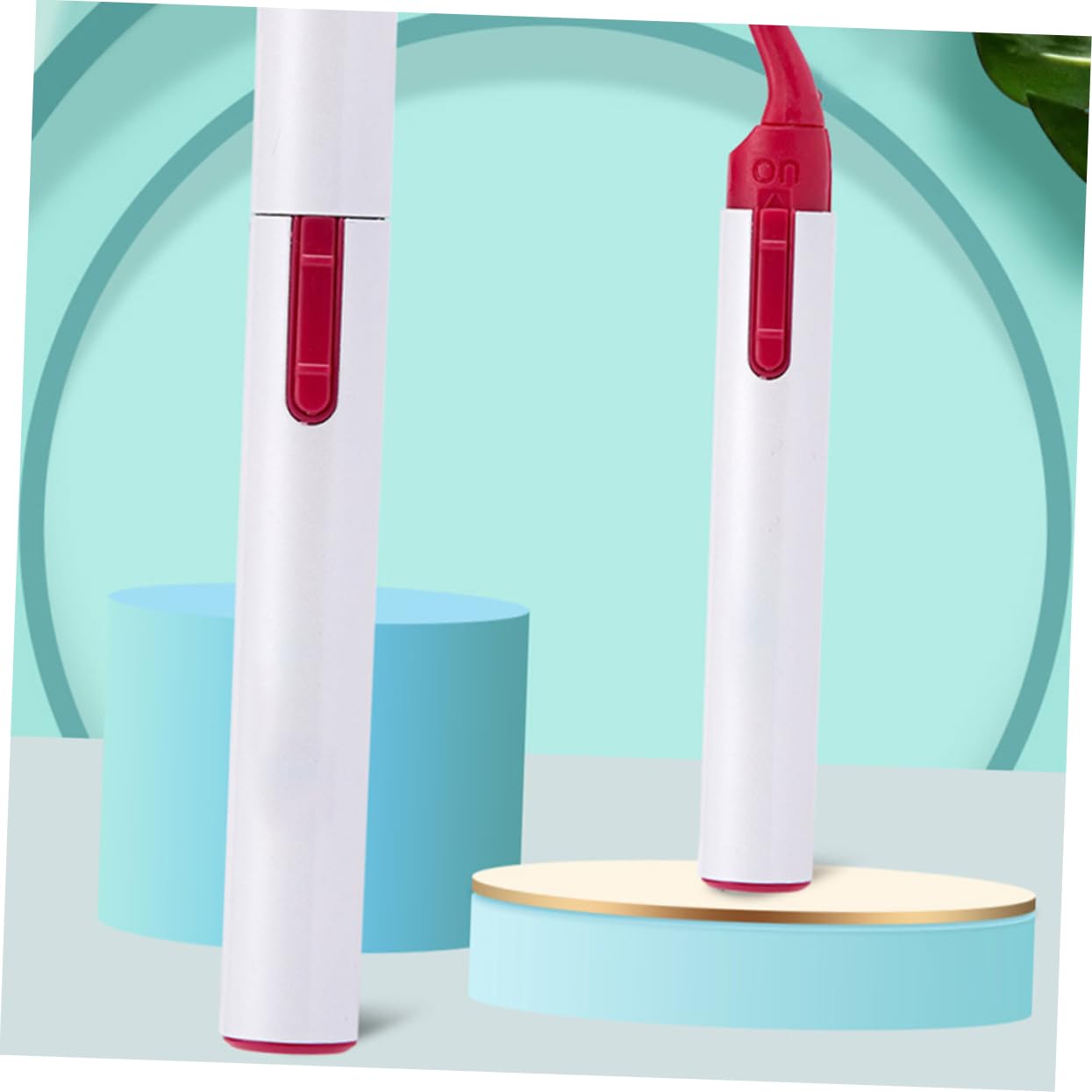 HAKIDZEL 1pc Heated Eyelash Curler Electric Makeup Tool for Curling Portable Design with Scald Feature Quick Heating Effect for The Go