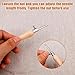 5pcs Punch Needle Kit, Punch Needle Tool Includes 2/3/4mm Metal Punch Needle Tips & Handle & Punch Needle Threader Punch Embroidery Pen Kit for Adults Beginner Floss Cross Stitching DIY Craft