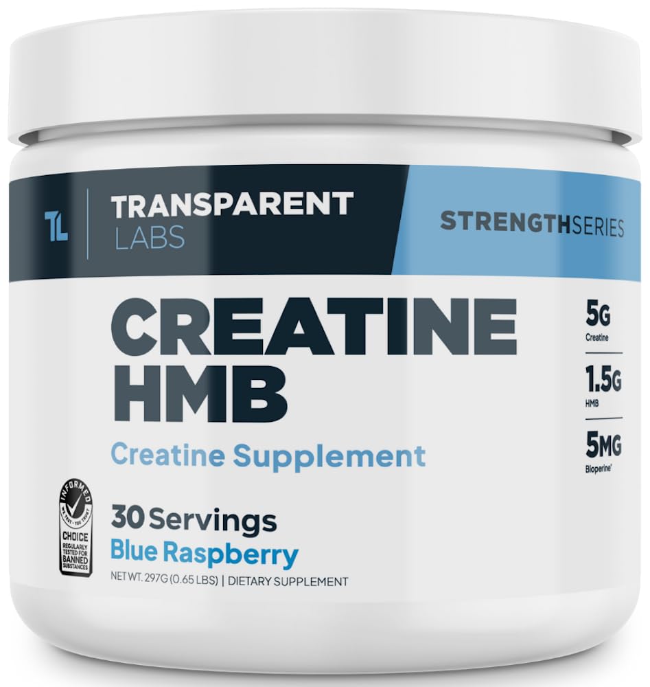 Creatine HMB a" Blue Raspberry (0.65 lbs./30 Servings)