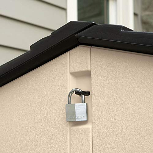 Rubbermaid 1800005 Slide-Lid Resin Outdoor Storage Shed (5 X 6.5 Ft),Weather Resistant thumb #8