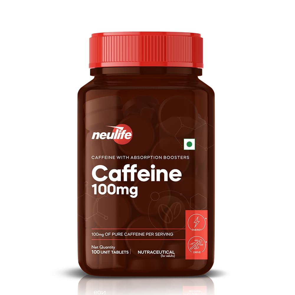 See full amazon price history chart for Neulife Caffeine 100mg Tablets | Pure Caffeine with Absorption Boosters | Pre workout supplements | Supports Weight Management (100 Tablets) Neulife Caffeine 100mg Tablets | Pure Caffeine with Absorption Boosters | Pre workout supplements | Supports Weight Management (100 Tablets) (B0D6VGJZNK) Amazon Price History, Amazon Price Tracker