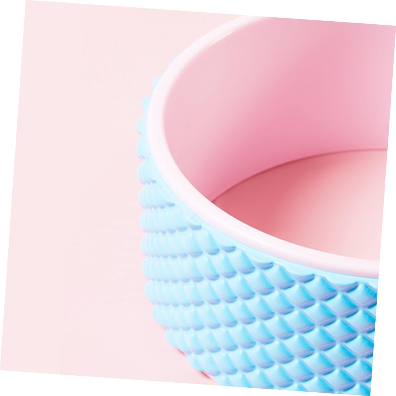 BESPORTBLE Yoga Wheel for Backbend Stretching and Massage Adjustable Ring Non-Slip Surface for Flexibility Training for Yoga Enthusiasts and Home Workouts