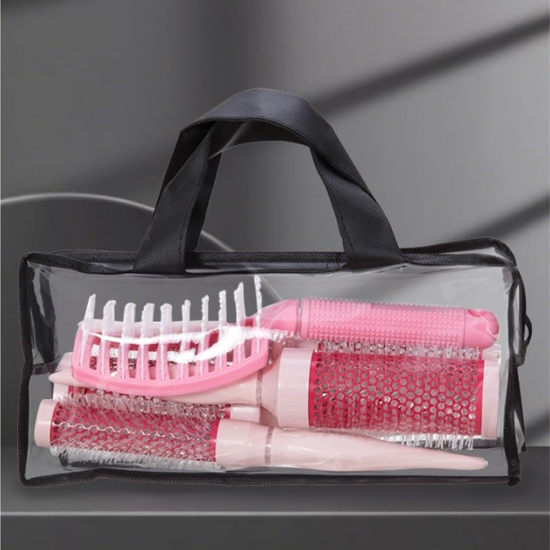 Air Cushion Hair Styling Set for Creating Voluminous Smooth With Board Shaped Comb