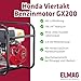 ELMAG SEB 3300W Benzin Stromerzeuger – Stromgenerator mit 4-Takt-Motor luftgekühlt, 3,8 kW & 3,1 l Tank – 2 x 230 V Schuko 16 A – Notstromaggregat mit Synchrongenerator, Überlastschutz & Handstart