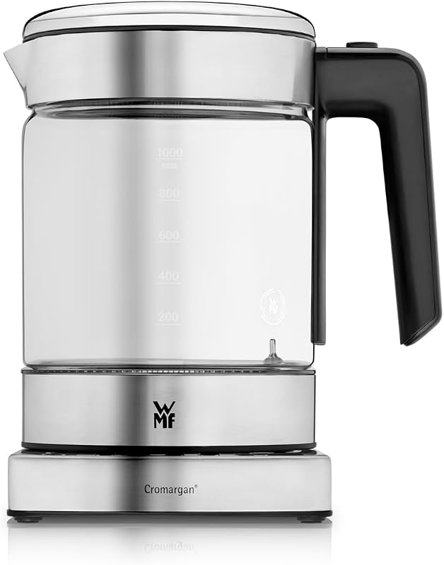 WMF Küchenminis 2in1 Vario üveg vízforraló teafőző 1L 1900W hőmérséklet szabályozás