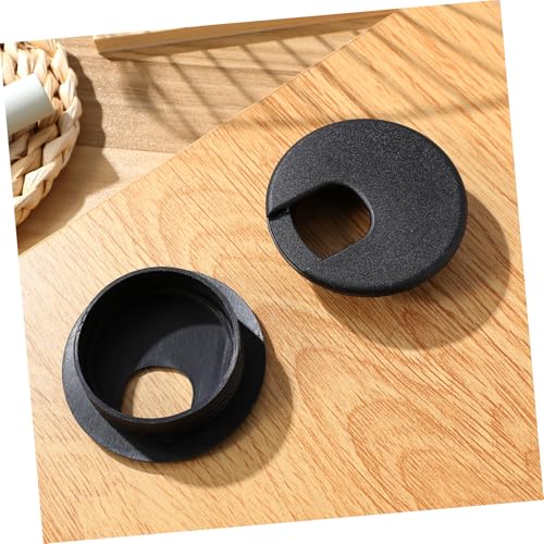 OSALADI 6pcs Cable Grommet Cap Desk Grommets Wire Hider for Cable Box Management Under Desk Round Hole Cover for Office miniatura 3