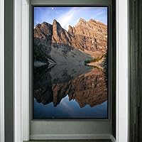 Framed Canvas Mountain Lake View Global Landscape Mountain Multicolor Photography Relax/Calm - 16x24 inches