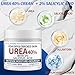 LAVDIK 40% Urea Cream with 2% Salicylic Acid, Maximum Strength Moisturizer for Dry, Cracked Skin on Feet, Hands, Heels, Elbows, and Knees, 5.29 OZ