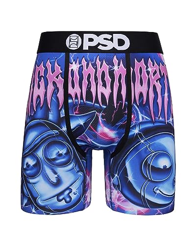 PSD Men's R&m Metal Boxer Briefs, Multi, XL4