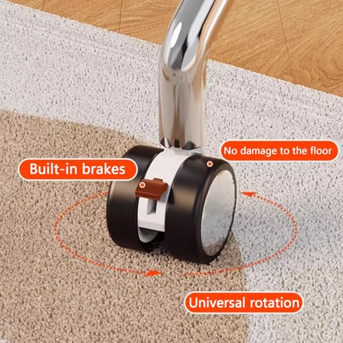 Soporte móvil ajustable para TV de piso miniatura 3