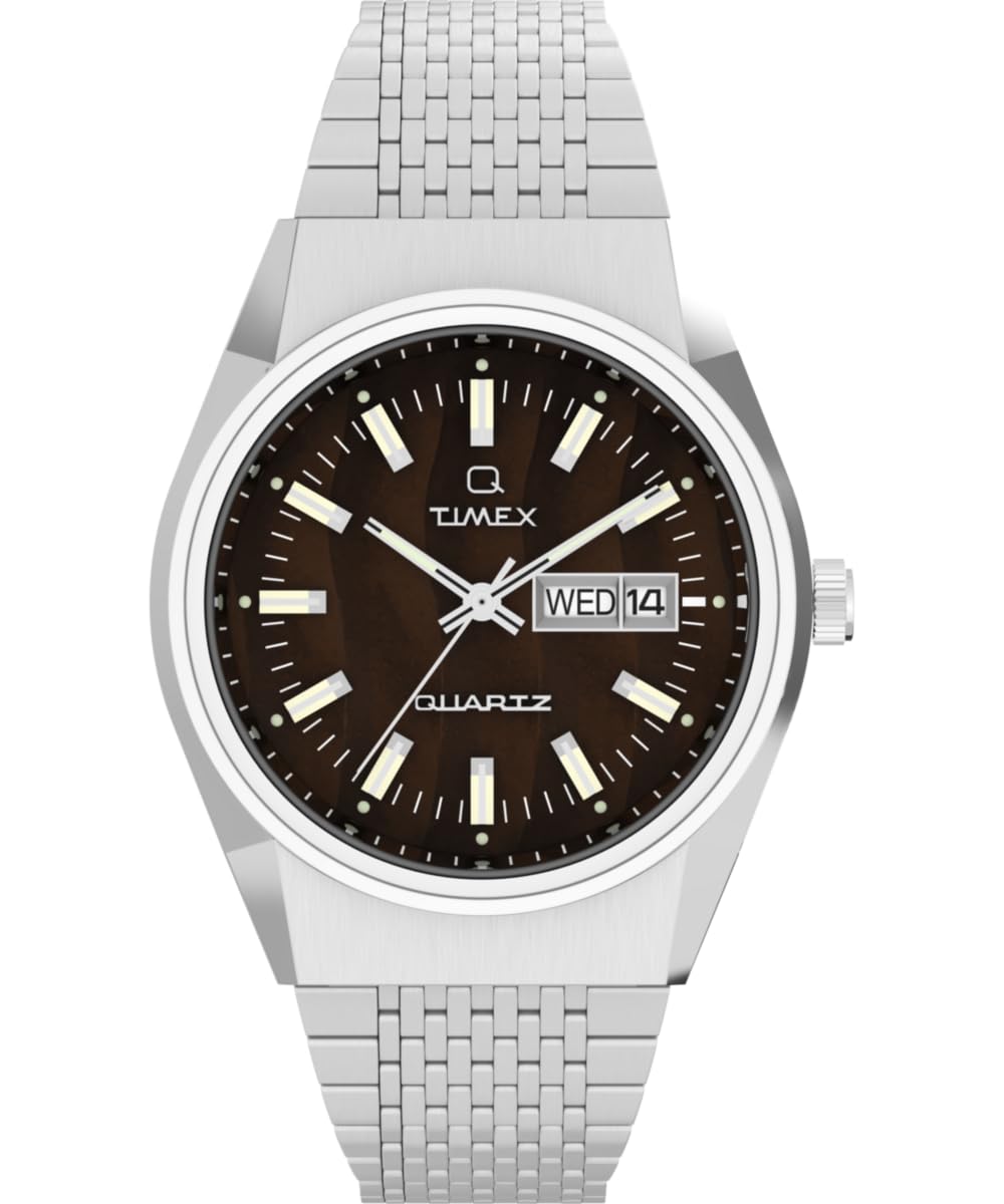 Timex Men's Analogue Quartz Watch with a Stainless Steel Strap Falcon Eye