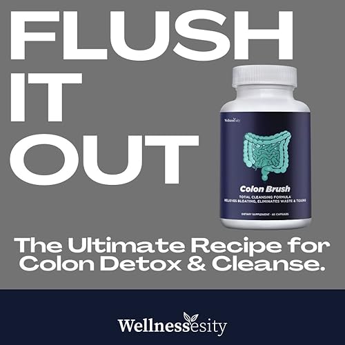 Miniatura 4 de Limpiador de desintoxicación de cepillo de colon para pérdida de peso limpieza extra fuerte de acción rápida con sello dorado bentonita espino