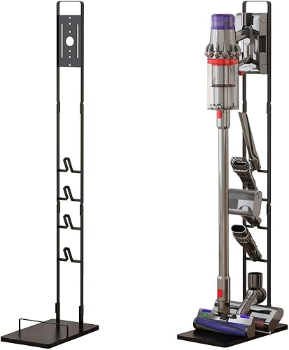 Foho Soporte de vacío, soporte de almacenamiento, soporte de vacío estable compatible con Dyson V15 V11 V10 V8 V7 V6 Aspiradoras inalámbricas de