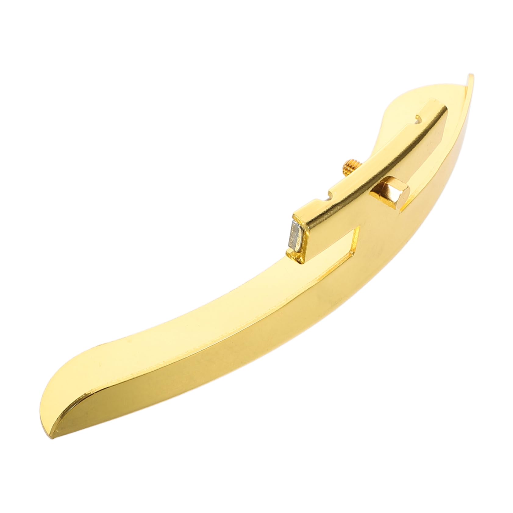 HANABASS Metal Banjo Pickguard Replacement Parts for Boys and Girls Banjo String Stylish Gold Finish