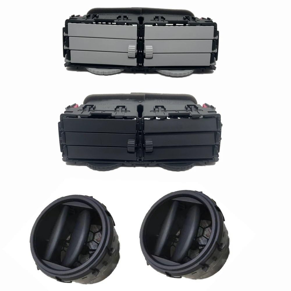 Bocchetta Aria Condizionata Per Toyota Per Yaris 2008 2009 2010 2011-2013 Centro Dash A/C Uscita Air Vent Pannello Uscita Aria Copertura Ricambio Cruscotto Strumento Auto Presa D'Aria(Middle Gray)