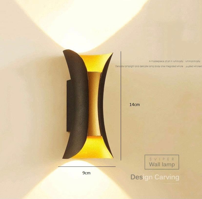 Image of blissbells Wall Lamps & Sconces (2 Way Fancy Golden wall Light)