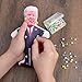 7.9 inch Donald Trump Voodoo Doll Pin Holder -0.24 inch Round Head with Stainless Point, Box of 180, Assorted Colors